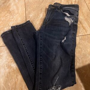 American Eagle Distressed Blue Jeans Skinny 29x32